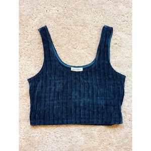 Cutest Navy Cami Crop Top